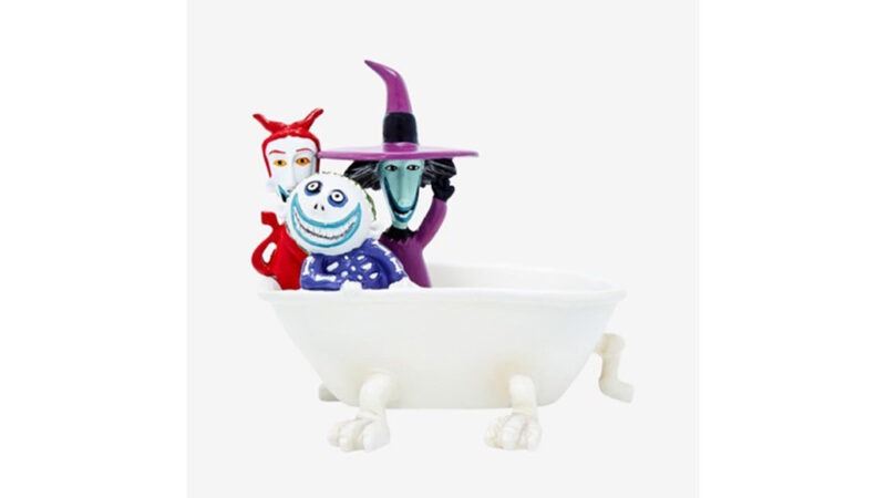 DISNEY THE NIGHTMARE BEFORE CHRISTMAS LOCK SHOCK AND BARREL BATHTUB