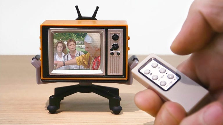 Watch Scenes from ‘BTTF,’ ‘Friends’ and More on These Tiny TV Collectibles