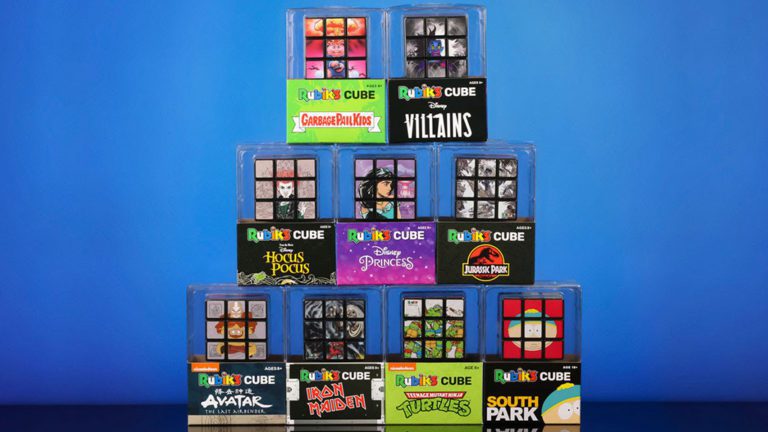 Rubik’s Cubes Get a Twist with Funky Fandom Designs