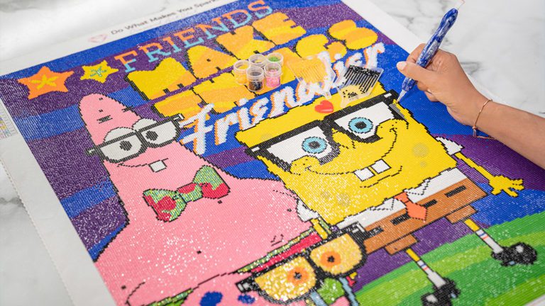 Diamond Art Club Reveals New Craft Kits Featuring SpongeBob, Avatar, Rugrats, and More