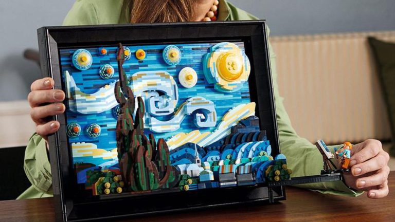 Experience Iconic Vincent van Gogh Art in 3D with the LEGO Ideas Starry Night Set