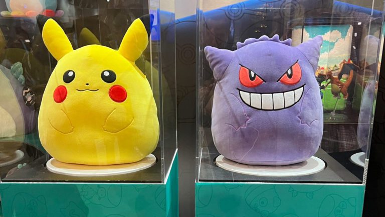 SDCC: Pikachu and Gengar Burst onto the Squishmallows Scene for New Pokémon Plush Collab