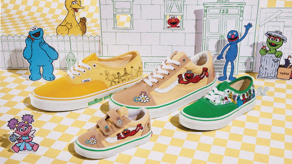 The Entire Neighborhood Will Love This Sesame Street and Vans Collection