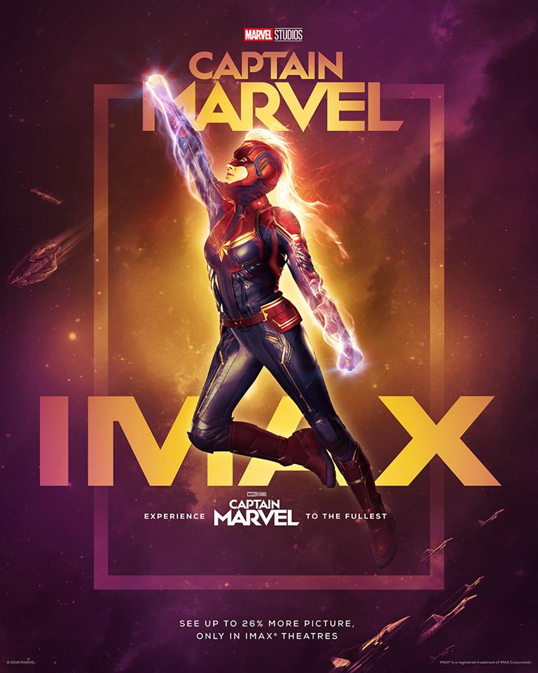Captain Marvel - IMAX Poster
