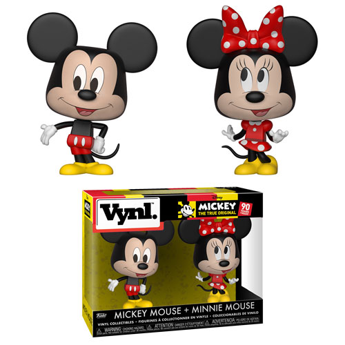 Mickey and Minnie Mouse Vynl. 2-Pack