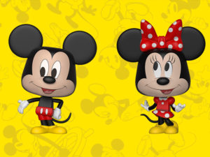 Mickey Mouse and Minnie Mouse Vynl