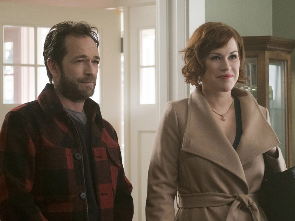 Luke Perry and molly ringwald