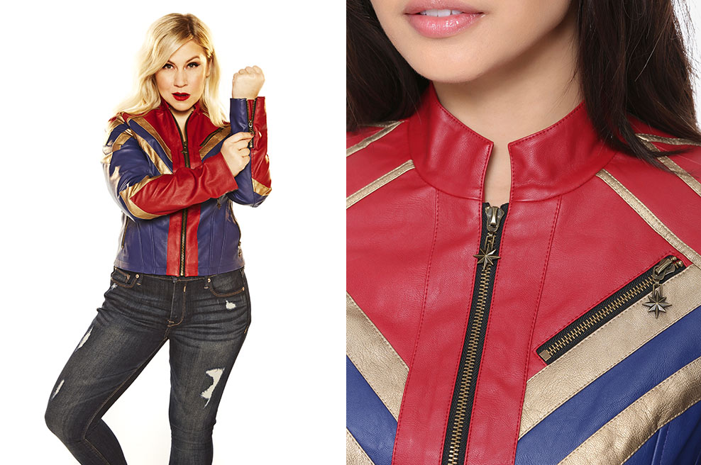 Captain Marvel Her Universe Jacket