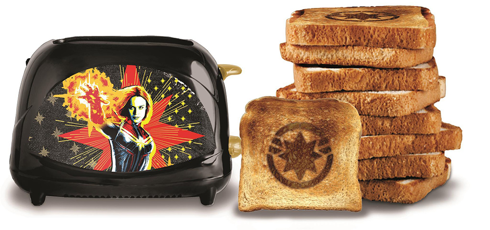 Uncanny Brands' Captain Marvel Toaster