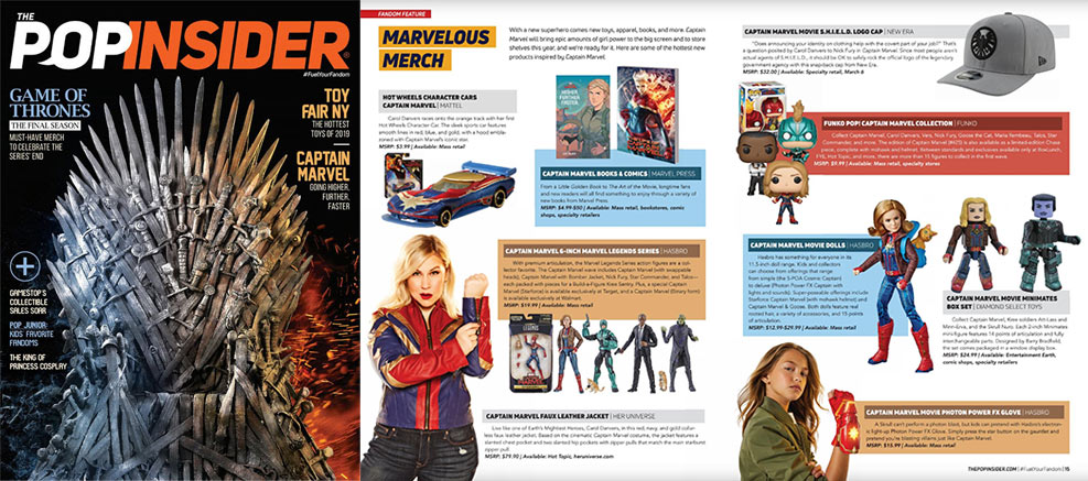 Pop Insider Captain Marvel Preview