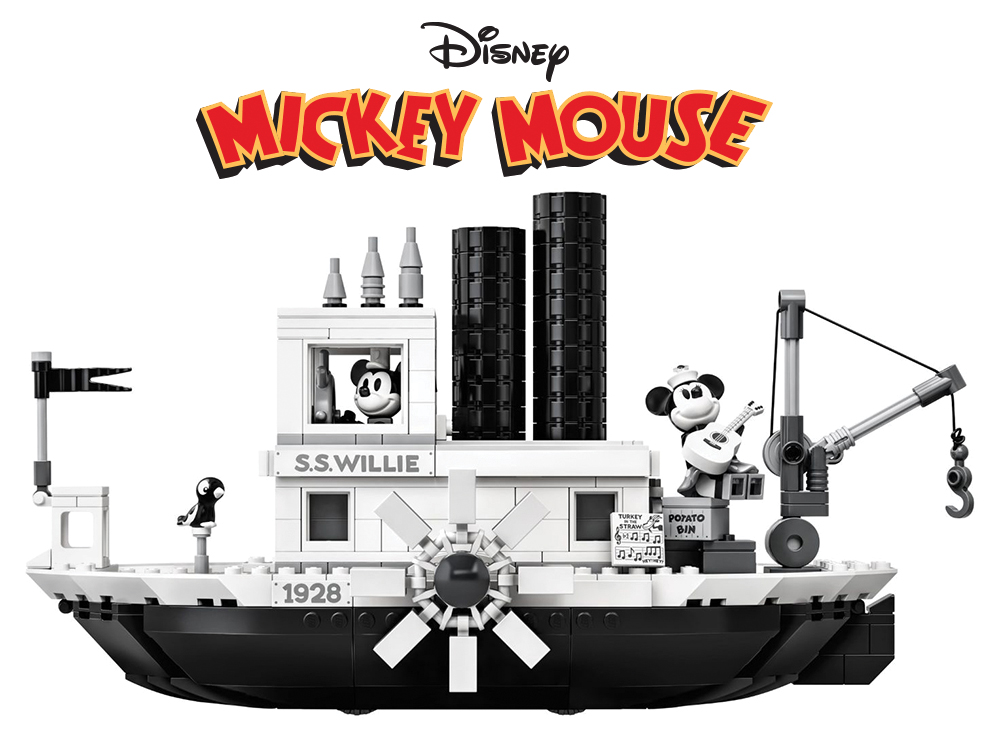 LEGO Ideas Steamboat Willie