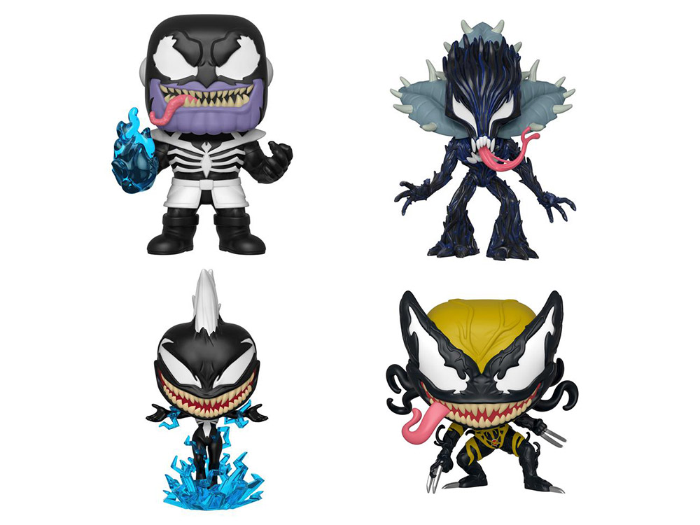 Funko Pop! Marvel: Venomized Rocket Raccoon In Vinile 10 Cm + Custodia Protettiva Da Collezione