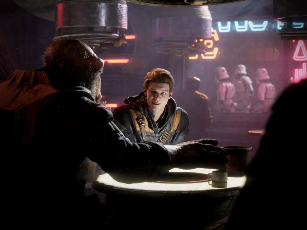 Cameron Monaghan in Star Wars Jedi: Fallen Order