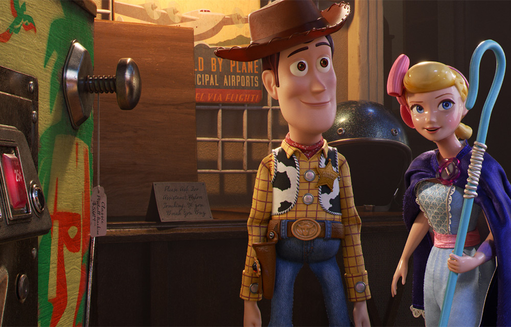 Woody and Bo Peep Toy Story 4