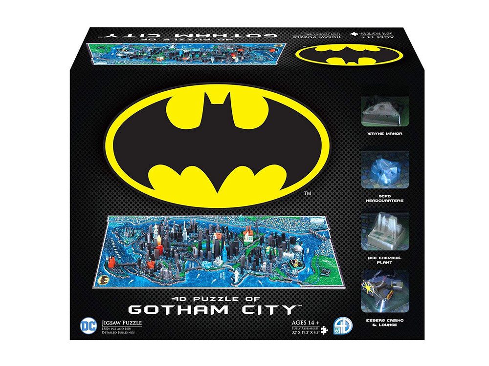 Gotham City 4D Puzzle