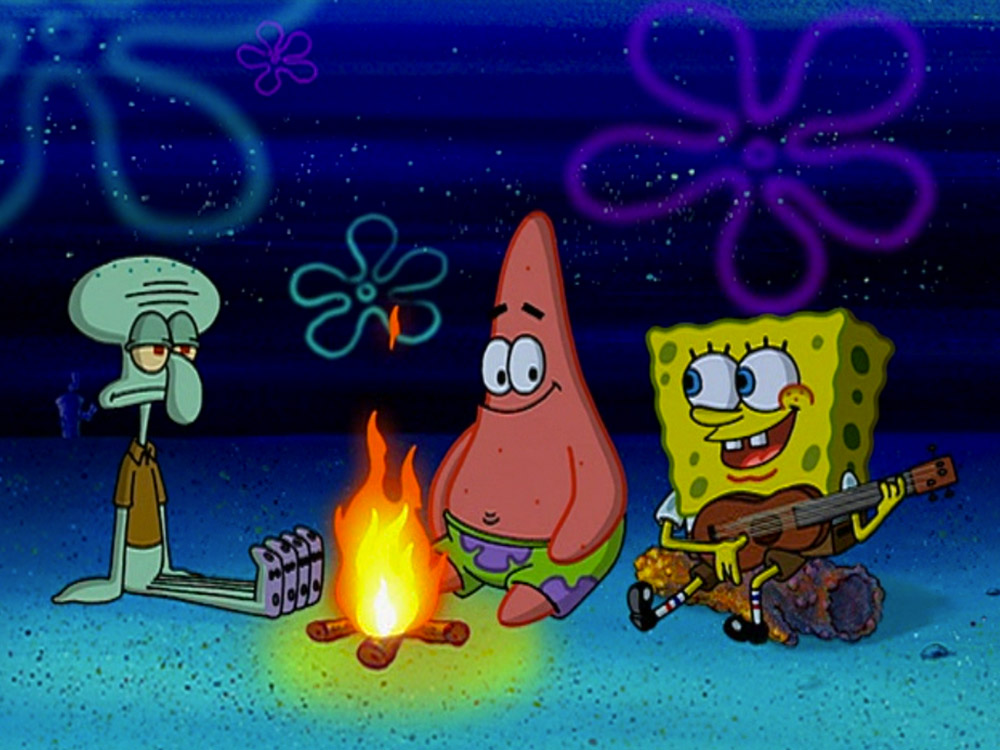 SpongeBob SquarePants campfire