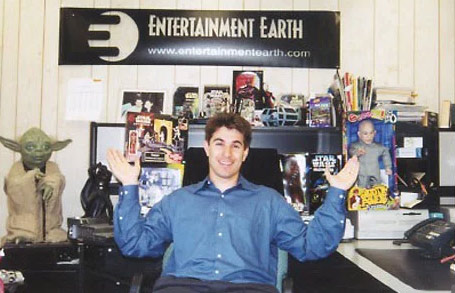 Jason Labowitz of Entertainment Earth in the 90s