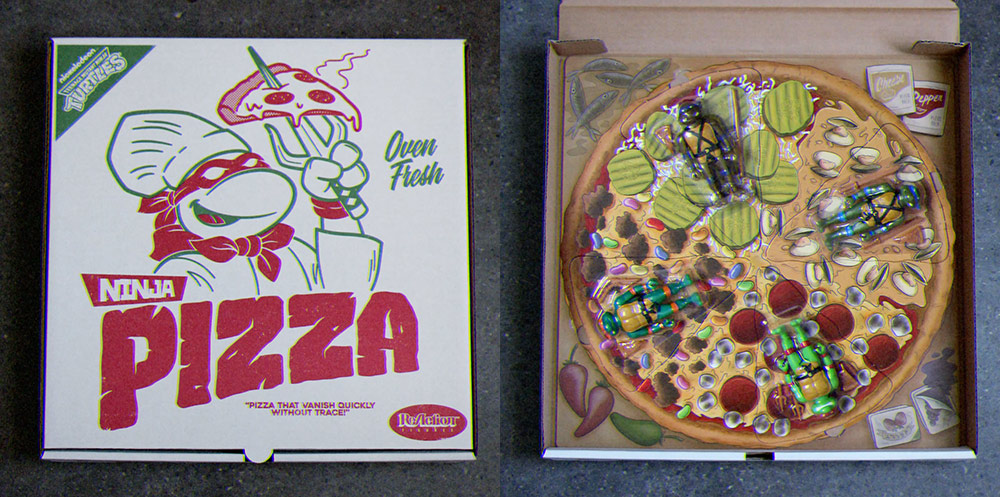 Super7 TMNT Pizza Box