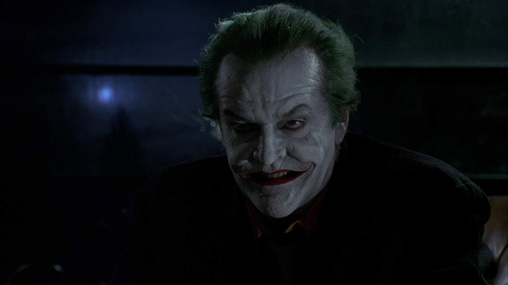 Jack Nicholson as The Joker in BATMAN (1989)