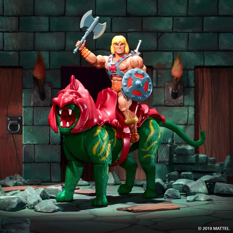 Masters of the Universe Origins He-Man and Battle Cat