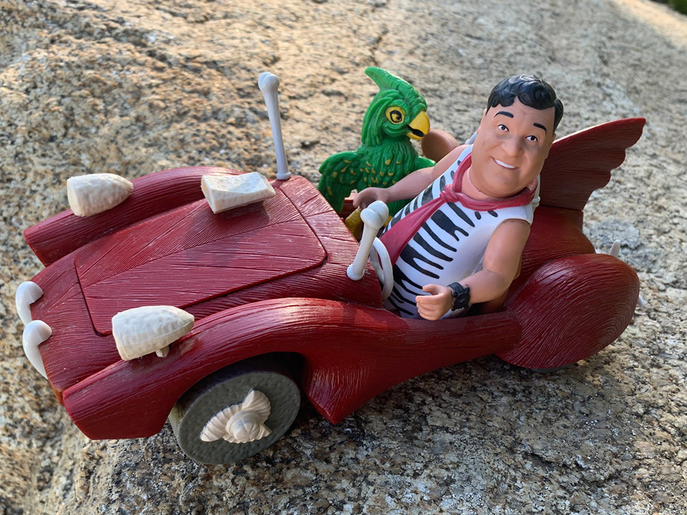 Brian Levant's Fred Flintstone Car