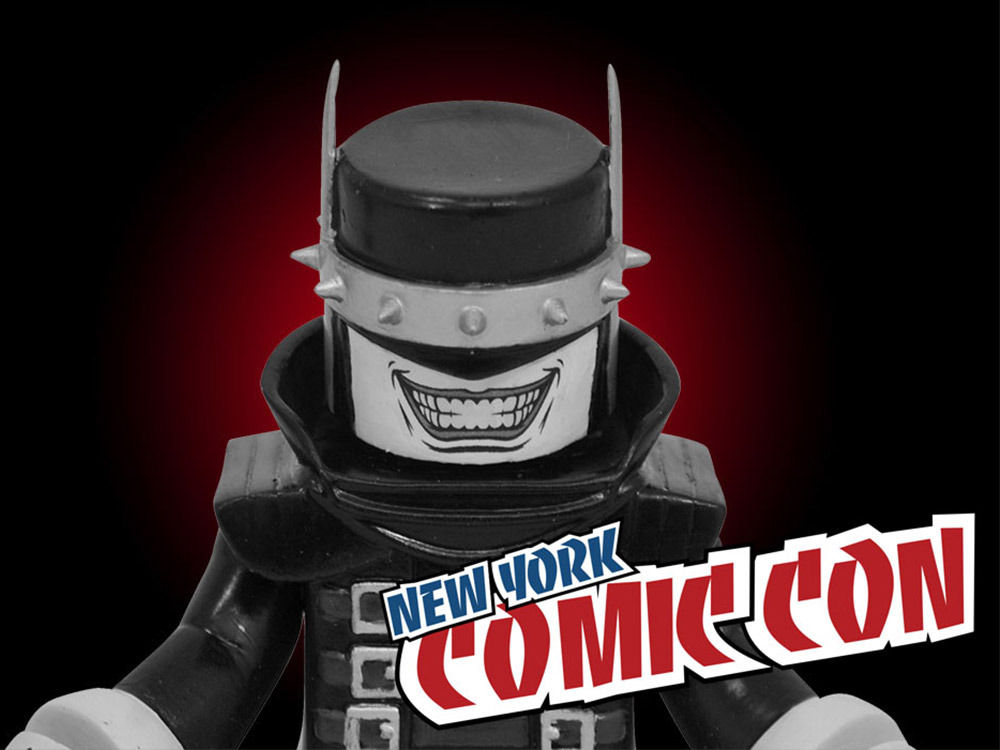 nycc gentle giant diamond select toys DC Comic Vinimates Batman Who Laughs Black-and-White Vinyl Figure