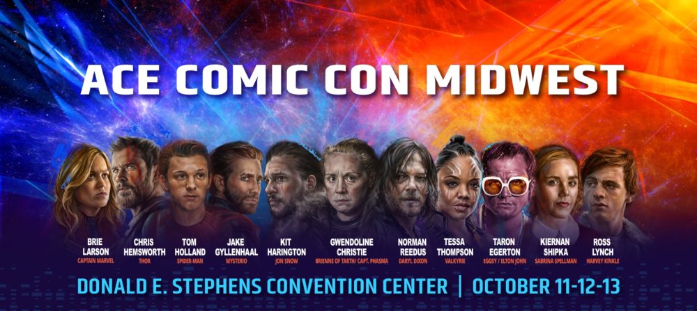 Ace Comic Con Midwest 2019 Lineup