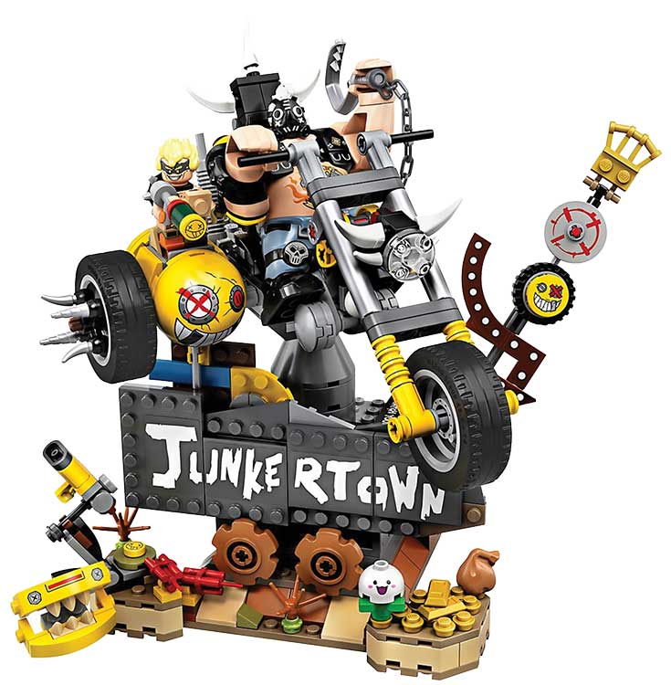Lego Overwatch Junkrat Roadhog