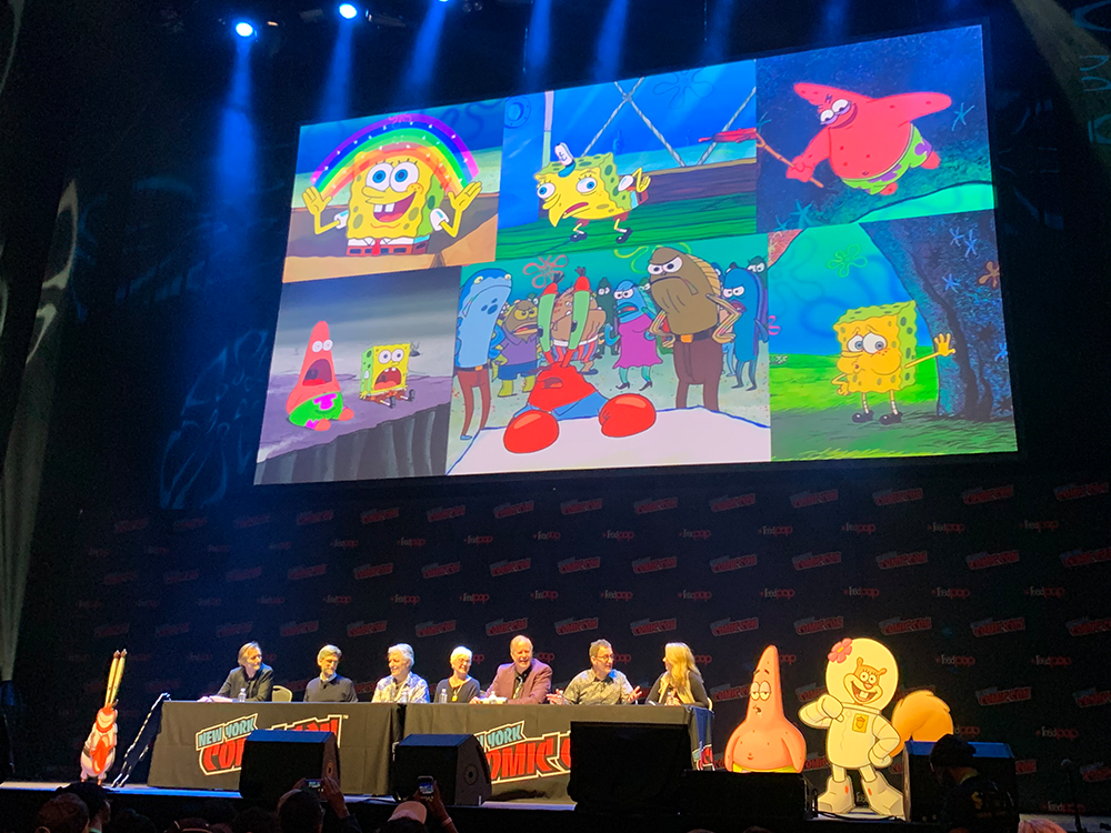 Spongebob Squarepants new york comic con nycc 2019 panel