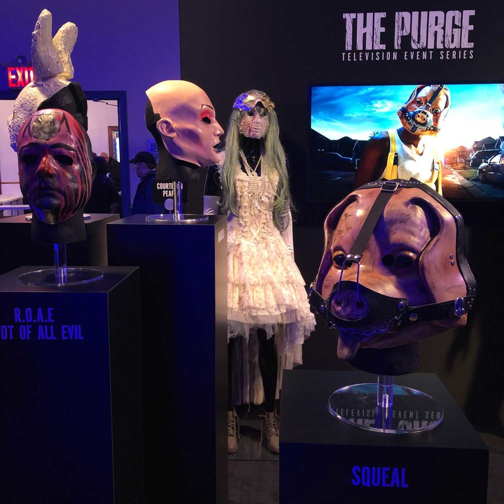 The Purge masks costumes