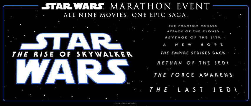 Star Wars Nine-Film Marathon Event
