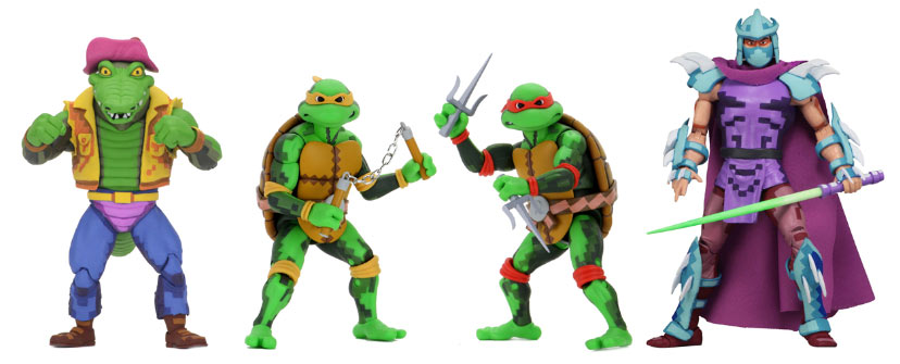 NECA Turtles in Time Series 2