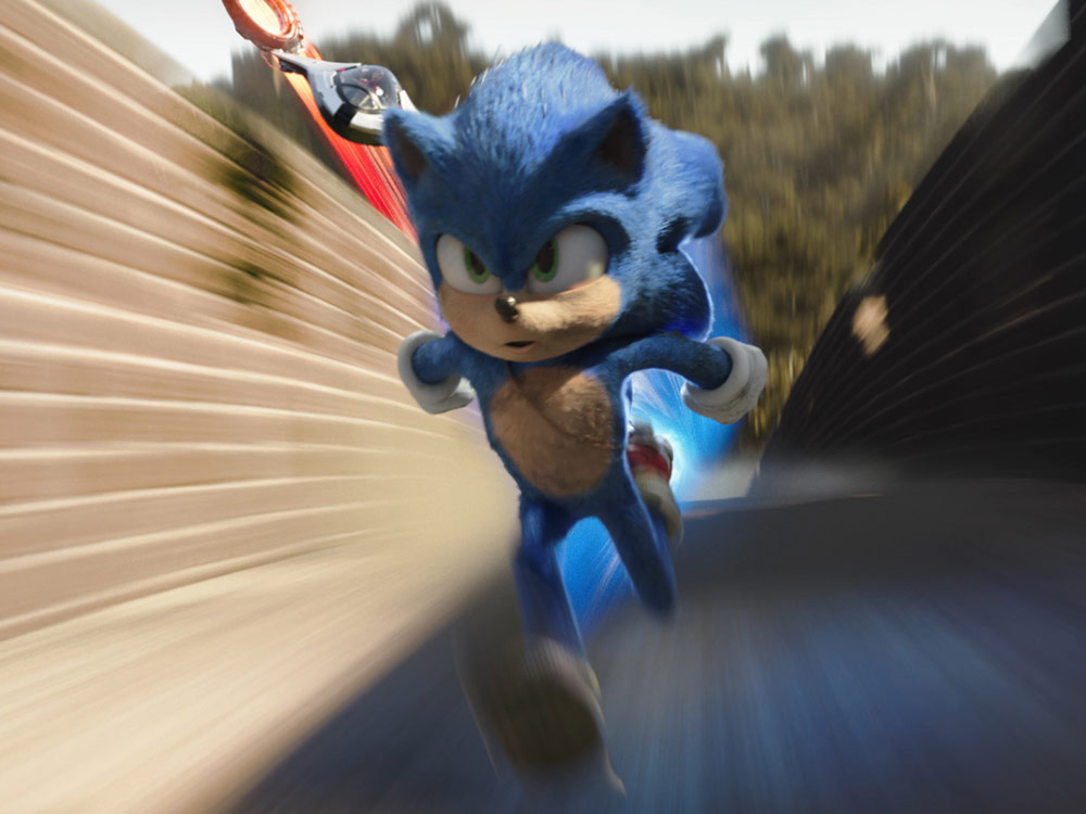 Sonic the Hedgehog Runs