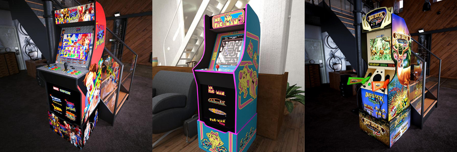 Arcade1Up Fal 2020 Cabinets | Source: Tastemakers