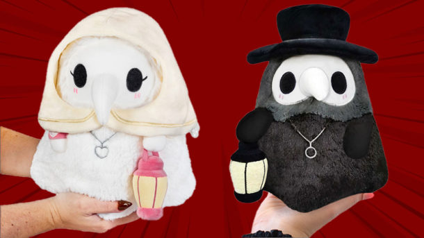 Squishables The Mysterious Plague Doctor Plush The Pop Insider