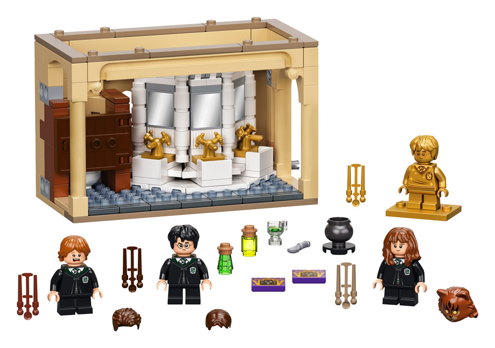 Lego Harry Potter Chamber Of Secrets Basilisk Lockhart Harry Ron Ginny  Fawkes