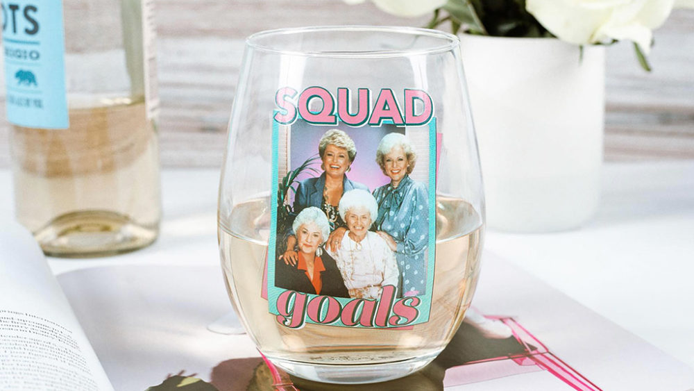 Buy The Golden Girls Wine Glasses on