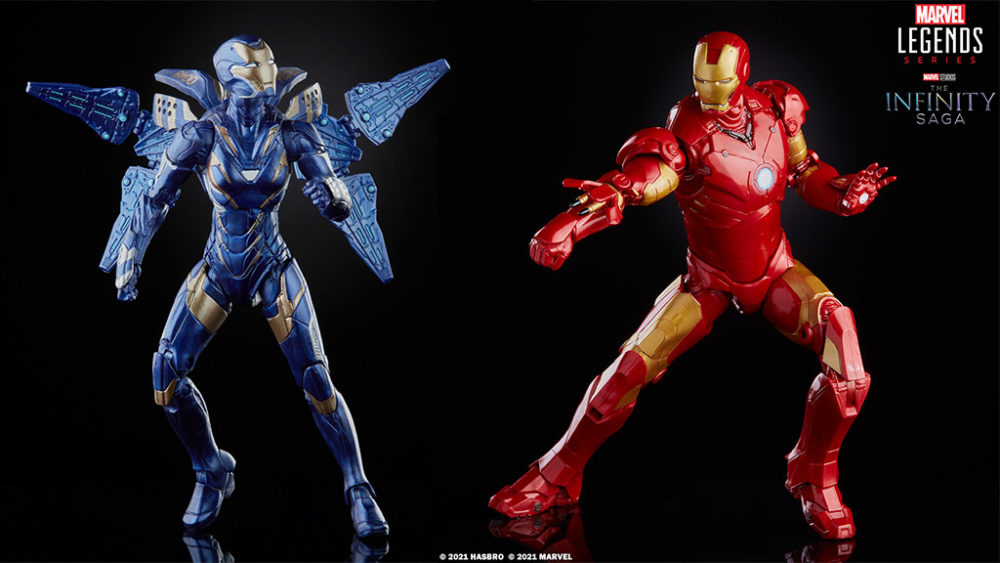 Marvel Legends Infinity Saga Action Figure - Happy Hogan & Iron Man Mark XXI