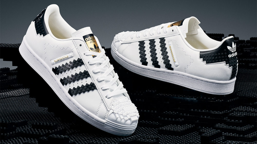 its Adidas Sneaker, Superstar LEGO-Style Pop Up Builds Culture Fashion: