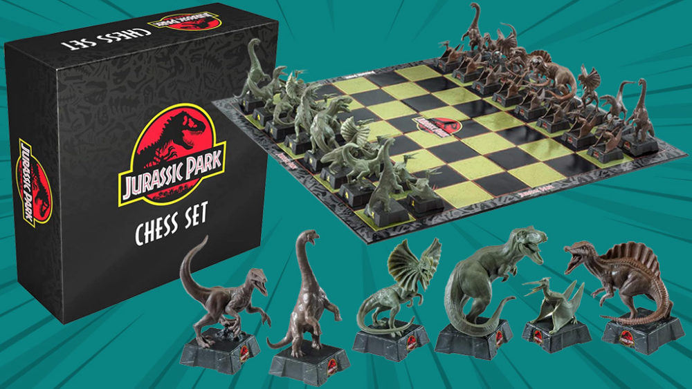 Jurassic Park Chess Set by The Noble Collection