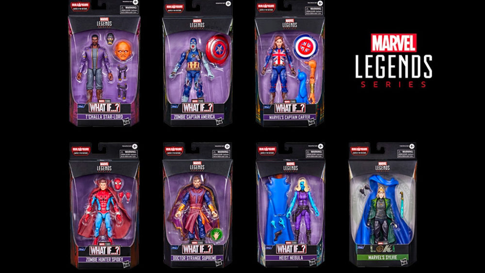 Come, See Toys: Marvel Legends Series What If? Zombie Captain America &  Zombie Hunter Spider-man