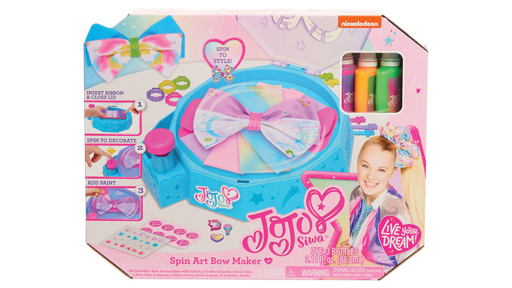 Jojo Siwa Spin Art Bow Maker Kids Activity Set