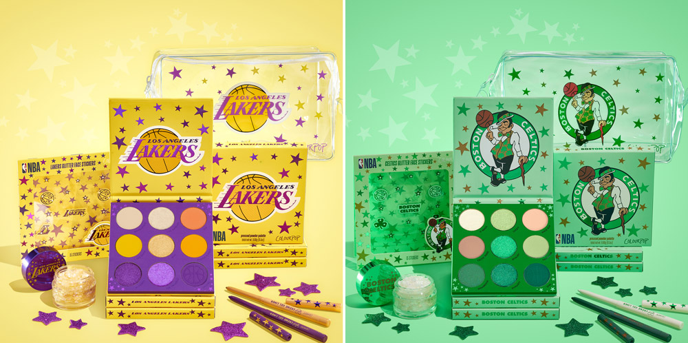 New NBA makeup palettes feature colors from six teams - New York