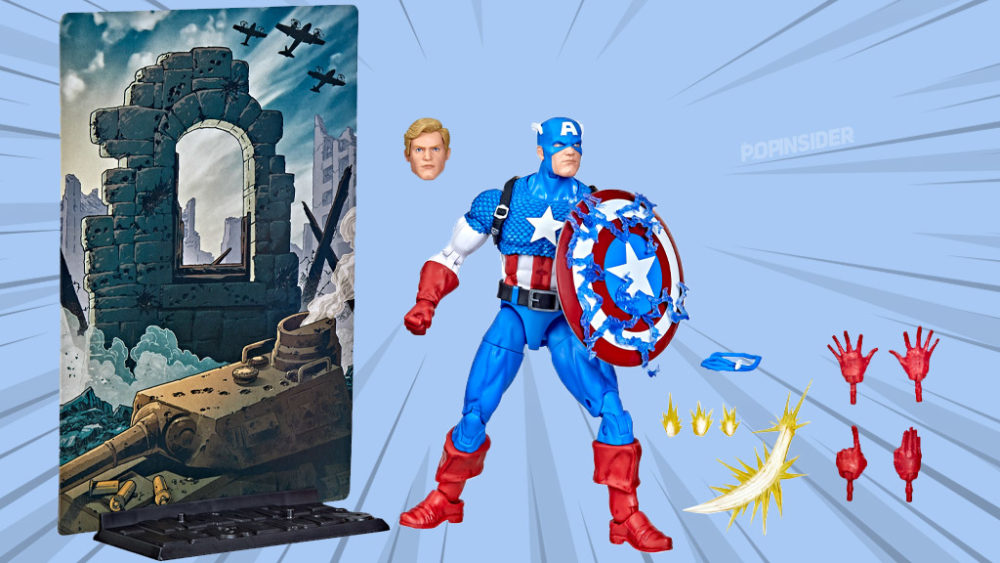 Hasbro Is Rereleasing the Original Captain America Marvel Legends