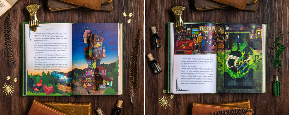 All About the Newest Harry Potter Illustrated Book, MinaLima Edition