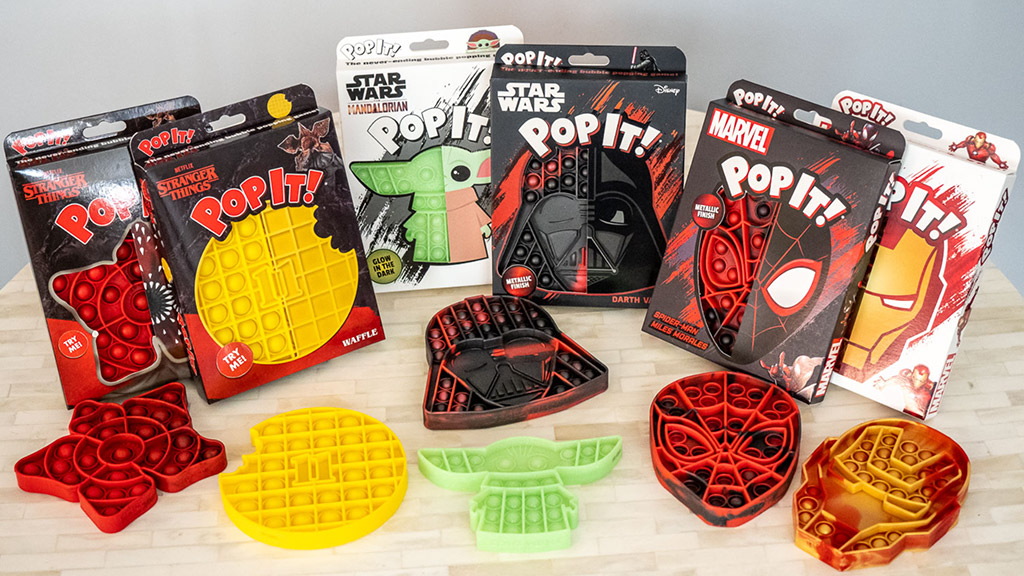 Buffalo Games Released Pop Culture Pop It!s