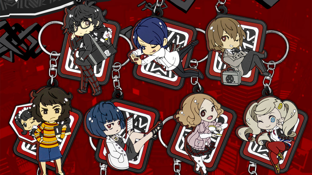 New Video Game Collectables: Persona 5 Keychains | The Pop Insider