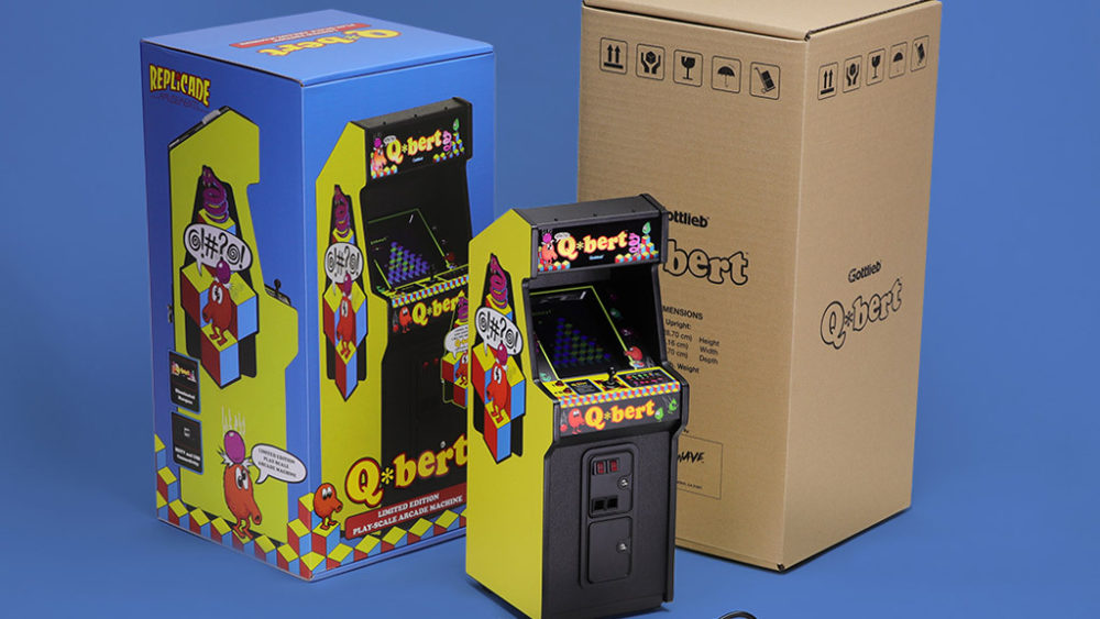 New Wave Toys Releases Q*bert x RepliCade Standard Edition
