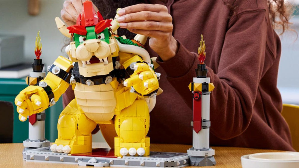 We Build LEGO Super Mario: The Mighty Bowser, Which is Both Scary