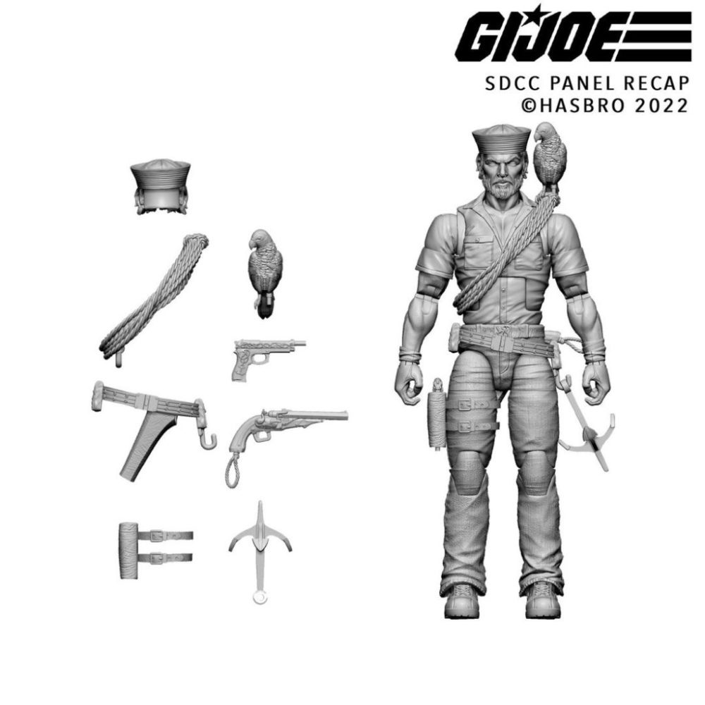 G. I. Joe Classified Series Shipwreck with Polly, Collectible G.I.